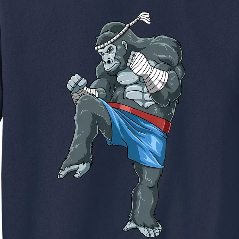 Funny Muay Thai Gorilla Thai Boxing Sweatshirt