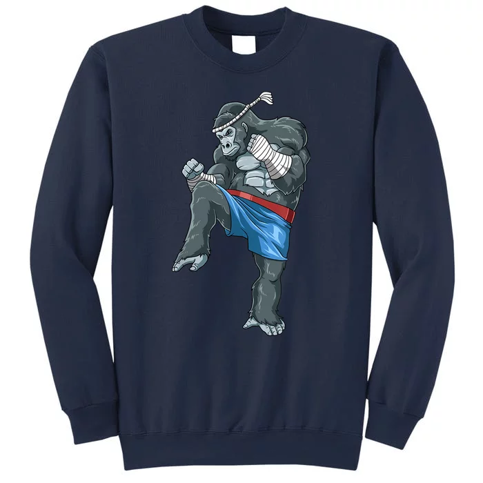 Funny Muay Thai Gorilla Thai Boxing Sweatshirt