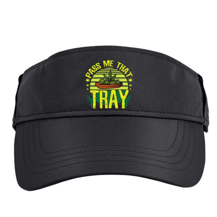 Funny Marijuana Tray Blunt Joint Leaf Weed Adult Drive Performance Visor