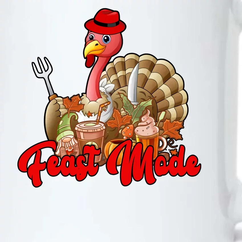 Feast Mode Turkey Thanksgiving Holiday Black Color Changing Mug