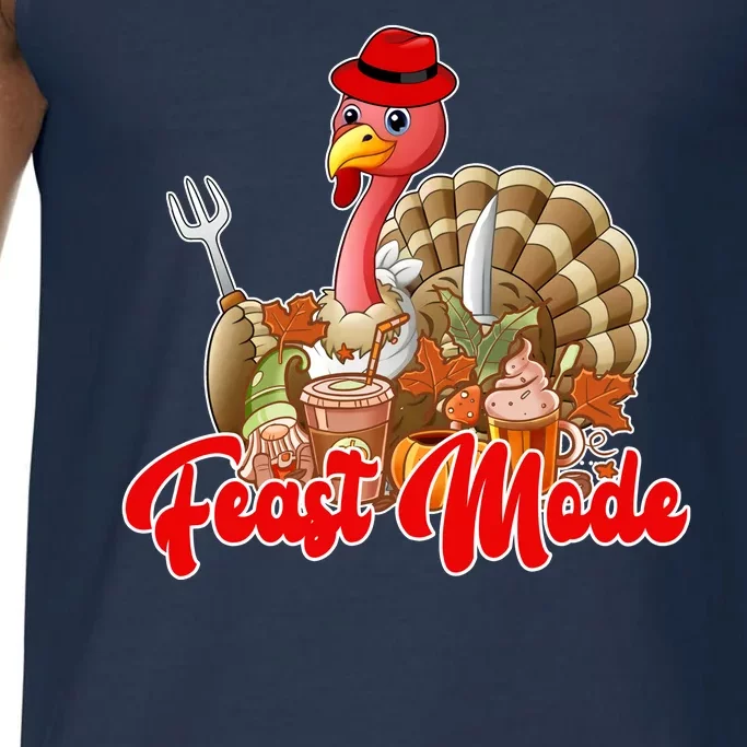 Feast Mode Turkey Thanksgiving Holiday Comfort Colors® Tank Top