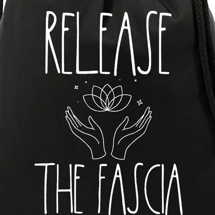 Fascia Massage Therapy Gifts For Wo Myofascial Release Drawstring Bag