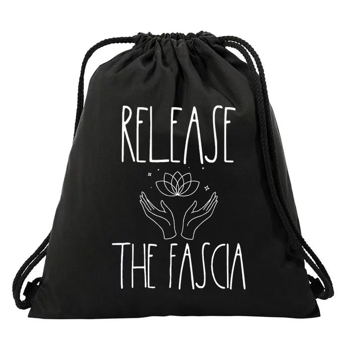 Fascia Massage Therapy Gifts For Wo Myofascial Release Drawstring Bag