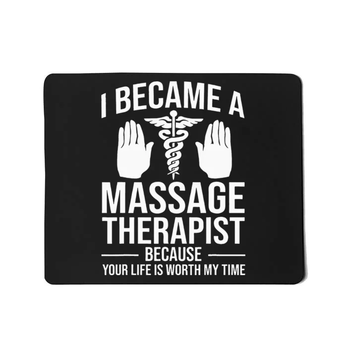 Funny Massage Therapist Gift For Wo Physical Therapy Mousepad