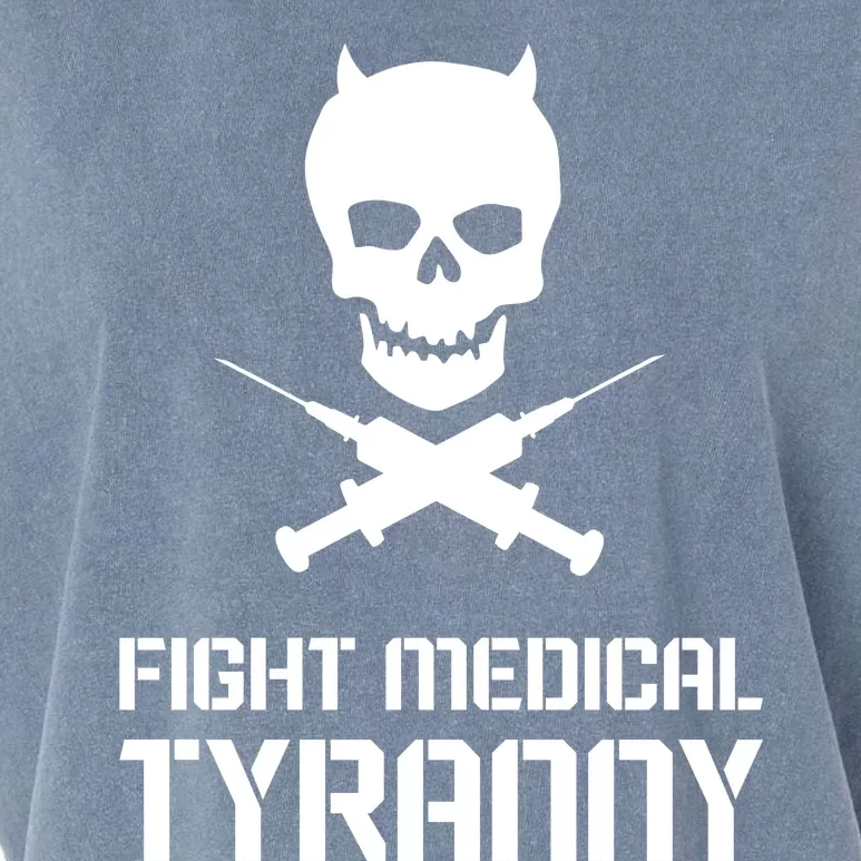 Fight Medical Tyranny 1 Garment-Dyed Women's Muscle Tee