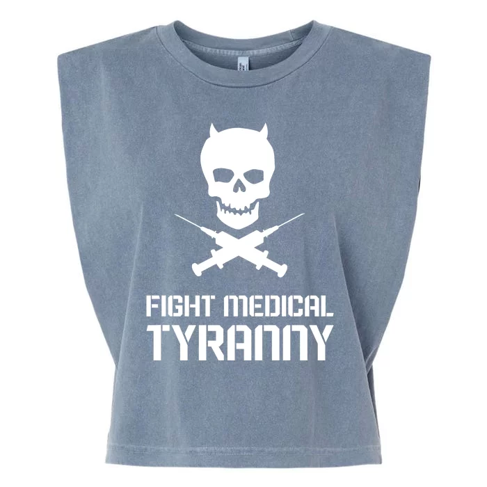 Fight Medical Tyranny 1 Garment-Dyed Women's Muscle Tee