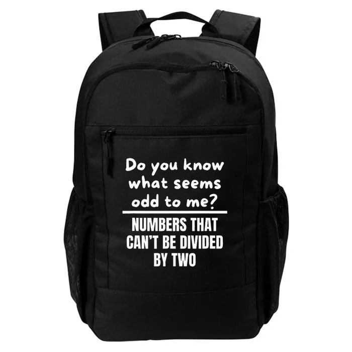 Funny Math Teacher Jokes Daily Commute Backpack