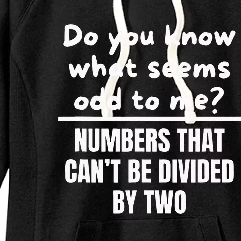 Funny Math Teacher Jokes Women's Fleece Hoodie