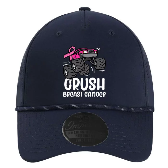 Funny Monster Truck Pink Breast Cancer Awareness Gift Performance The Dyno Cap