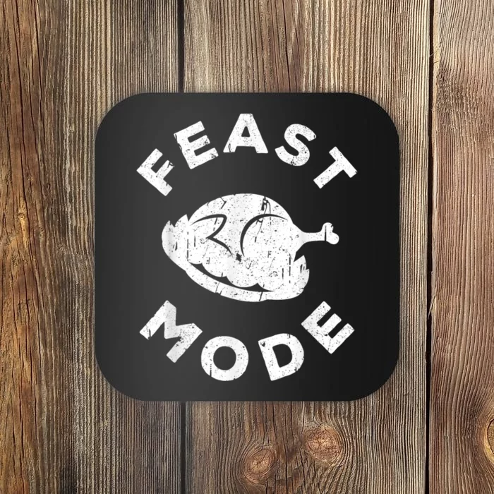 Feast Mode Thanksgiving Day Coaster