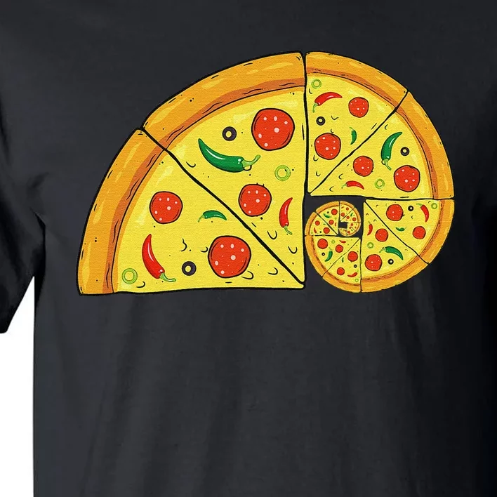 Funny Maths Teacher Nerd Volume Pizza Math Nerds Tall T-Shirt