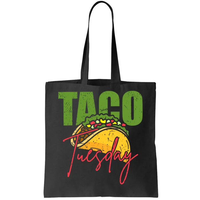 Funny Mexican Taco Lover Taco Tuesday Foodie Mexico Taco Tote Bag