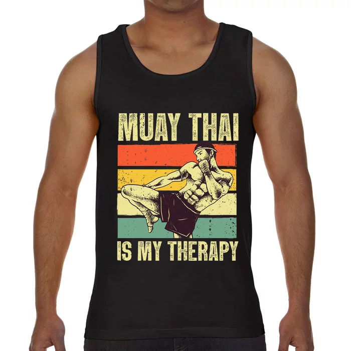 Funny Muay Thai For Men Women Kids Muay Thai Boxing Comfort Colors® Tank Top