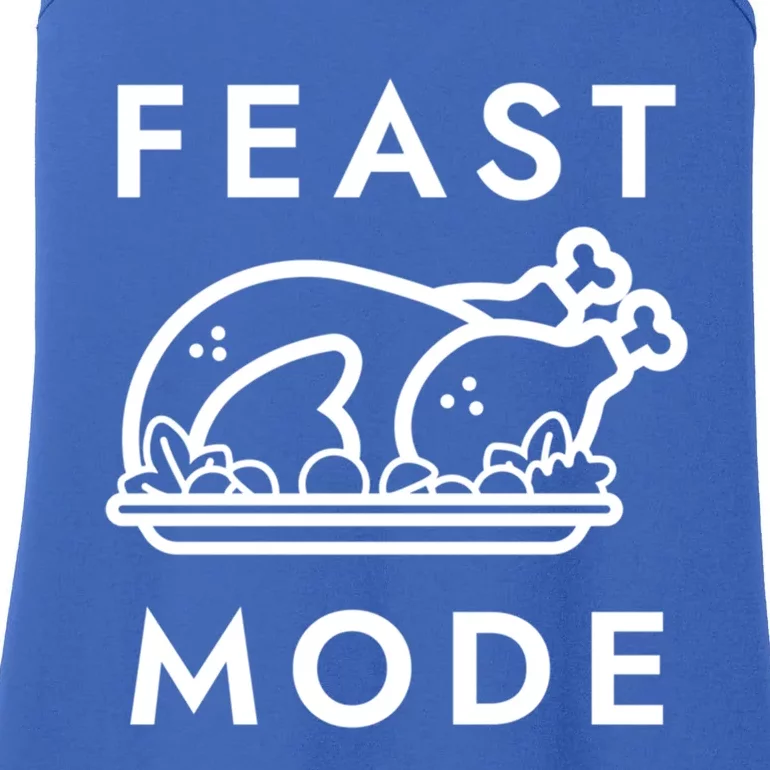 Feast Mode Thanksgiving Turkey Cute Gift Ladies Essential Tank