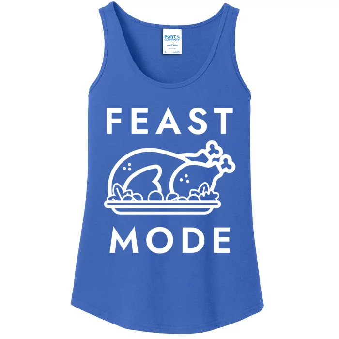 Feast Mode Thanksgiving Turkey Cute Gift Ladies Essential Tank