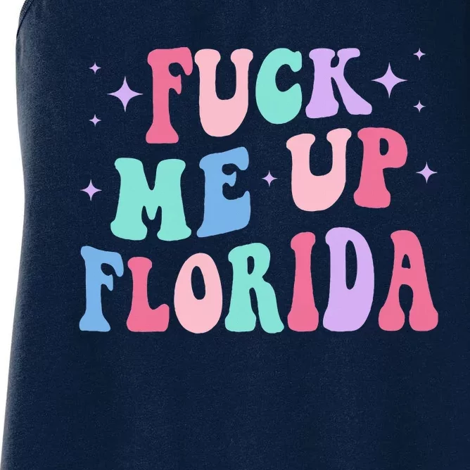 Fuck Me Up Florida Women's Racerback Tank