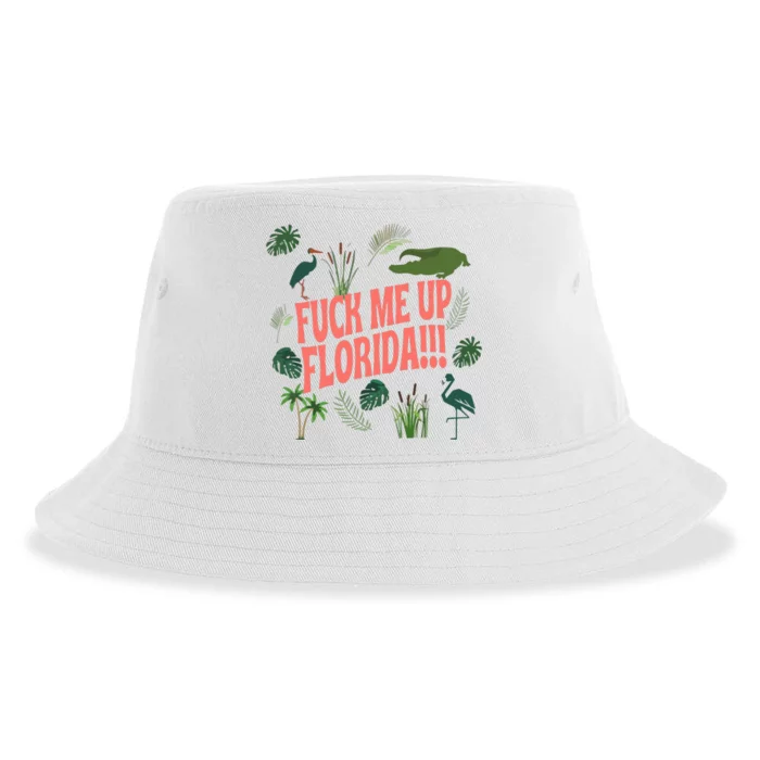 Fuck Me Up Florida Sustainable Bucket Hat