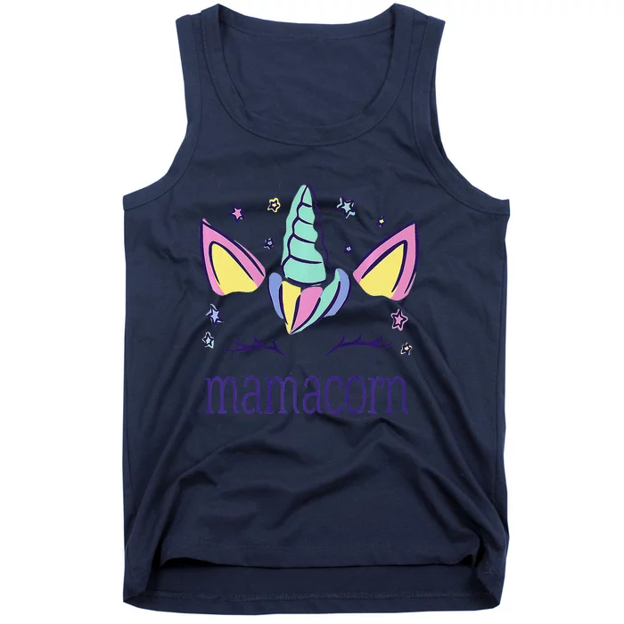 Funny Mamacorn Unicorn Costume Mom MotherS Day Tank Top