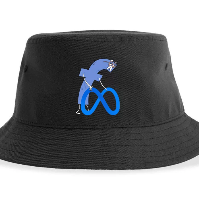 F*ck Meta Verse Facebook Sustainable Bucket Hat