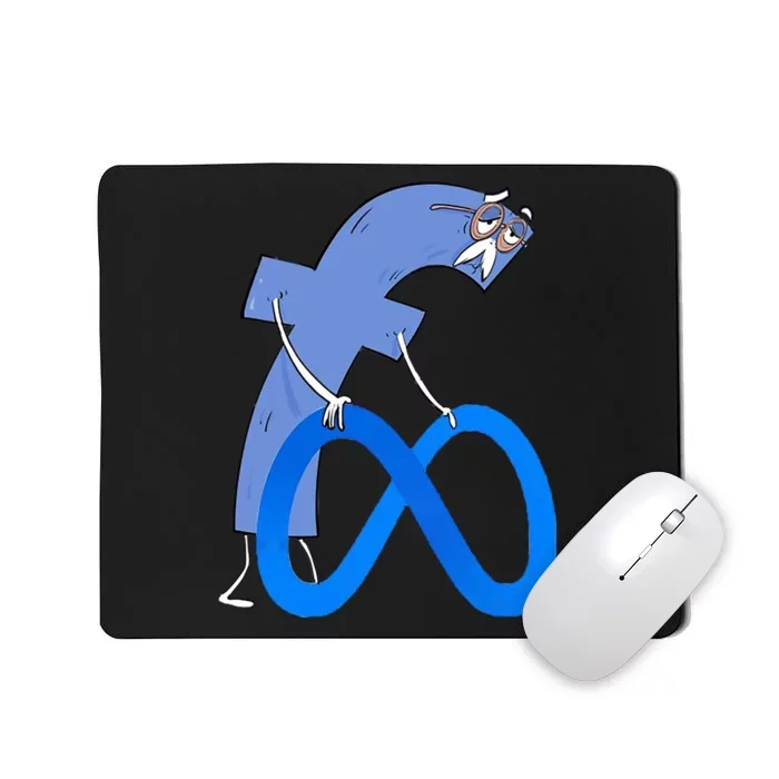 F*ck Meta Verse Facebook Mousepad