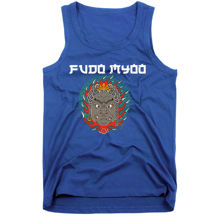 Fudo Myoo Vajrayana Buddhism Immovable Lord Japanese Chinese Funny Gift Tank Top