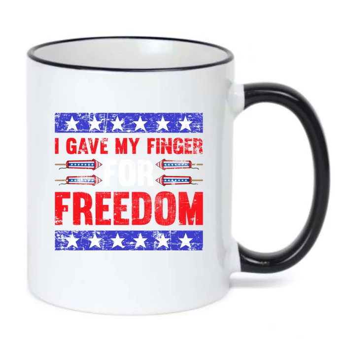 Freedom Merica Veteran Patriotic July Patriot American Flag Cute Gift Black Color Changing Mug