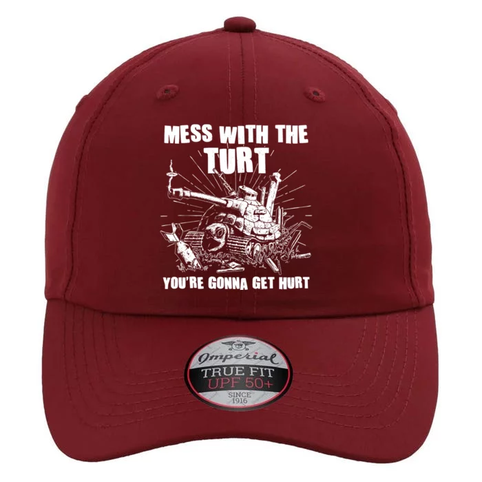 Funny Mess With The Turt You're Gonna Get Hurt Battle Turtle The Original Performance Cap