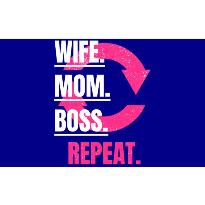 Funny Mom Wife Sister Daughter Boss Repeat Cycle Gift Bumper Sticker