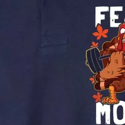 Feast Mode Weightlifting Turkey Day Thanksgiving Christmas Softstyle Adult Sport Polo