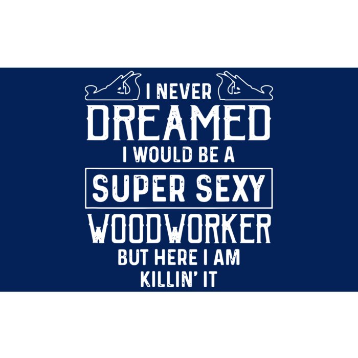 Funny Men Women Woodworking Woodworker Gift Bumper Sticker