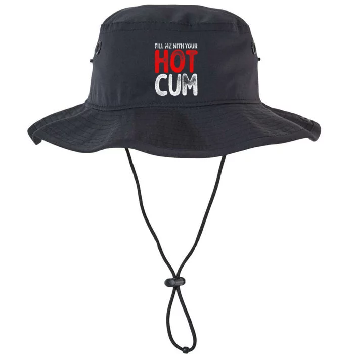 Fill Me With Your Hot Cum Funny Saying Humorous Quote Legacy Cool Fit Booney Bucket Hat