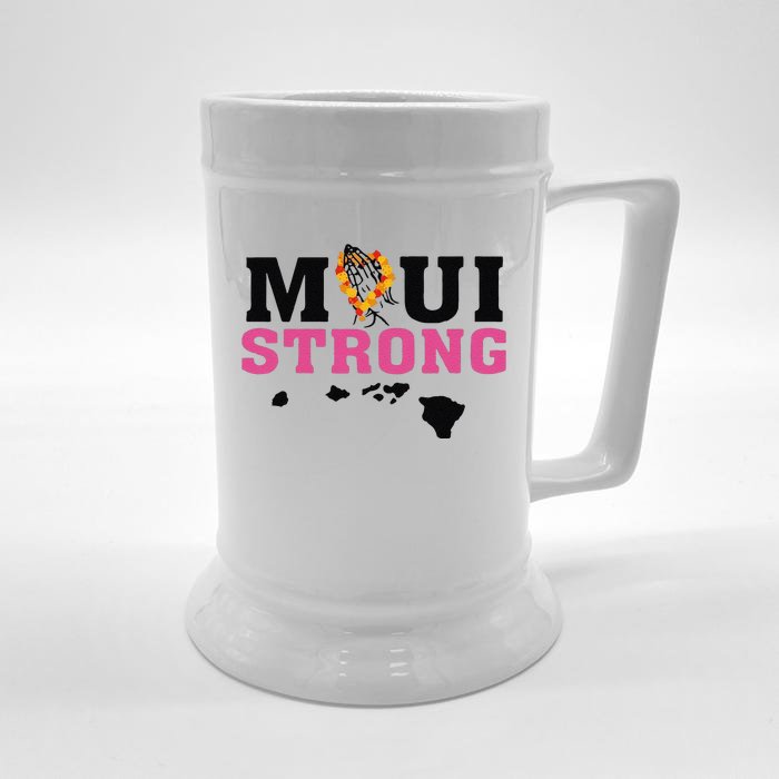 Funny Maui Wildfire Relief All Profits Will Be Front & Back Beer Stein