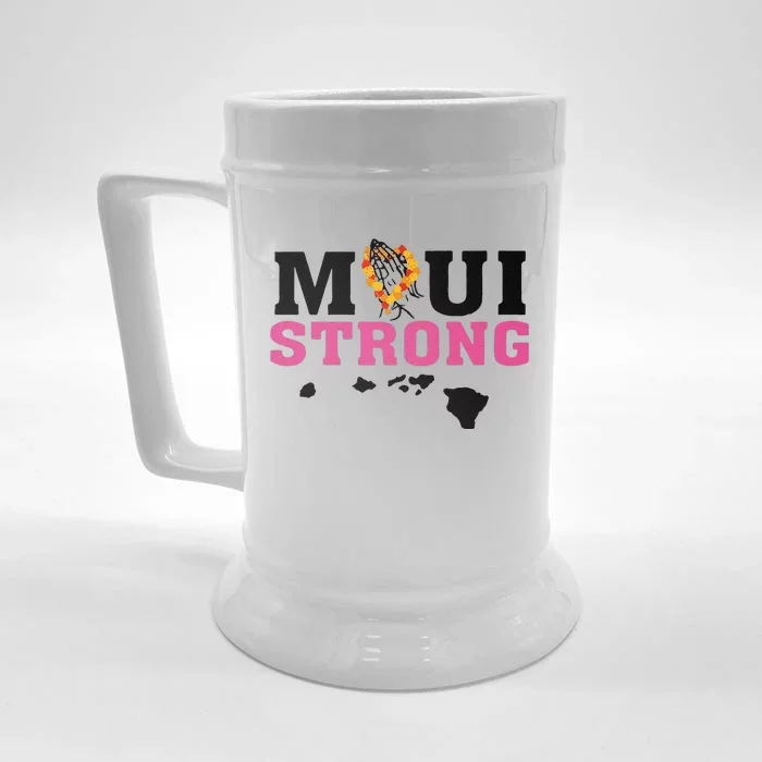 Funny Maui Wildfire Relief All Profits Will Be Front & Back Beer Stein