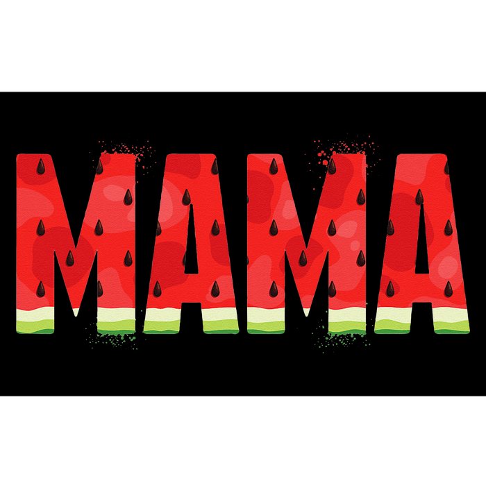 Funny Mama Watermelon Summer Fruit Family Matching Birthday Bumper Sticker