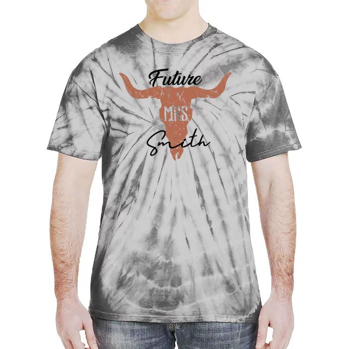 Future Mrs Wife To Be Country Bride Tie-Dye T-Shirt