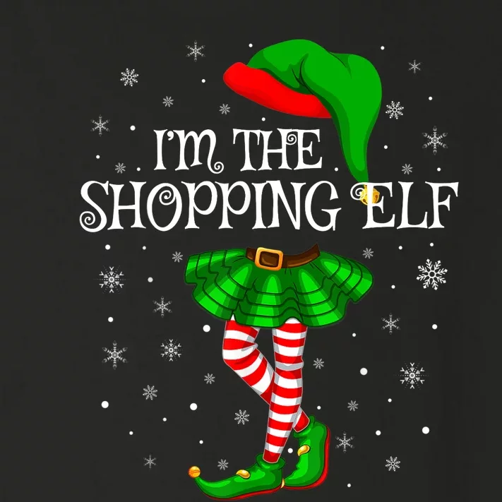 Family Matching Wo Girls I'm The Shopping Elf Christmas Toddler Long Sleeve Shirt