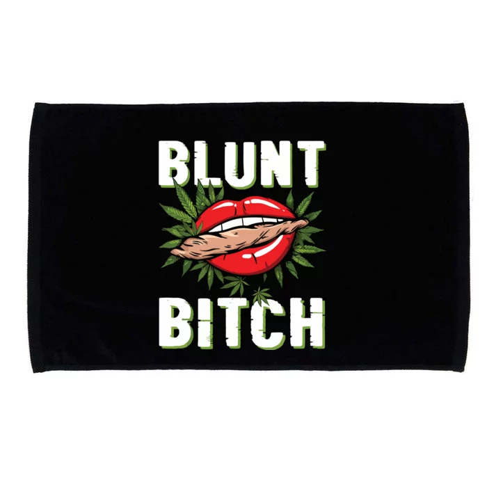 Funny Marijuana Weed 420 Weed Sexy Lips Cannabis Marijuana Microfiber Hand Towel