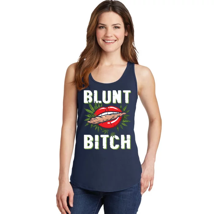 Funny Marijuana Weed 420 Weed Sexy Lips Cannabis Marijuana Ladies Essential Tank