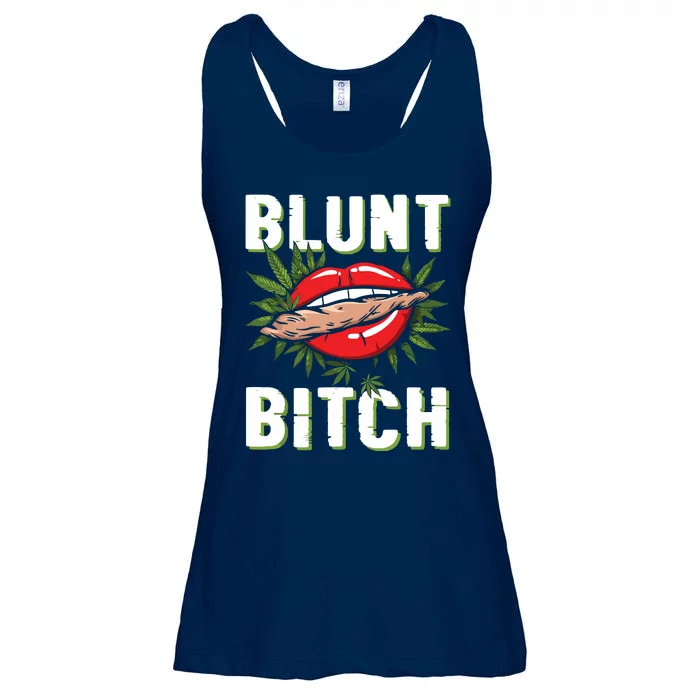 Funny Marijuana Weed 420 Weed Sexy Lips Cannabis Marijuana Ladies Essential Flowy Tank