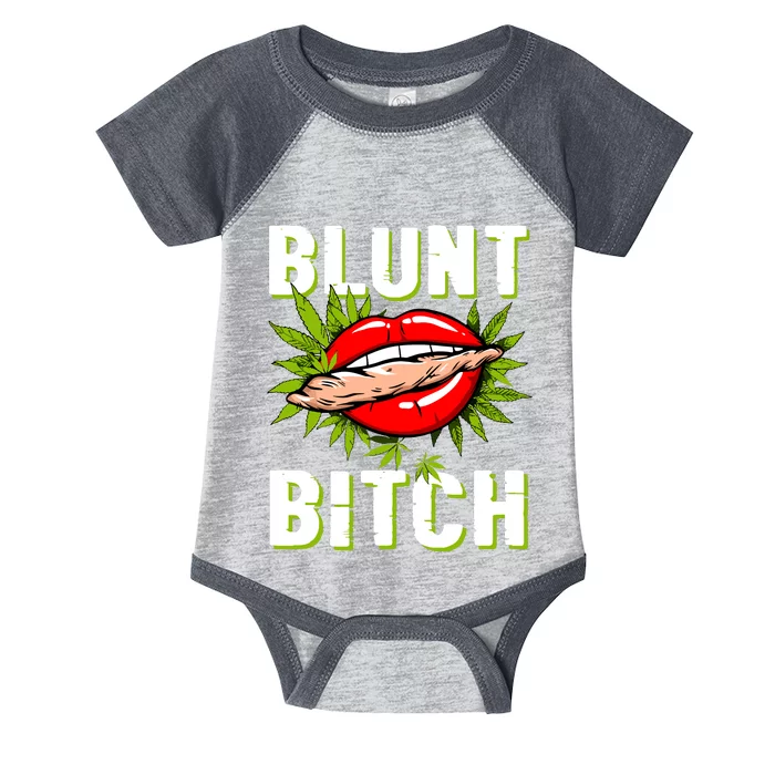 Funny Marijuana Weed 420 Weed Sexy Lips Cannabis Marijuana Infant Baby Jersey Bodysuit