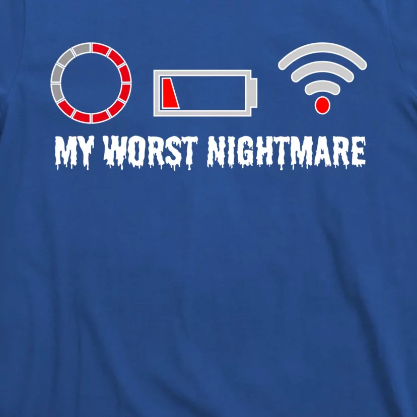 Funny My Worst Nightmare Gaming S S S Gift T-Shirt