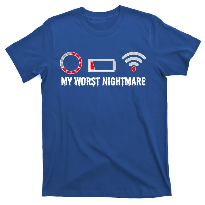 Funny My Worst Nightmare Gaming S S S Gift T-Shirt