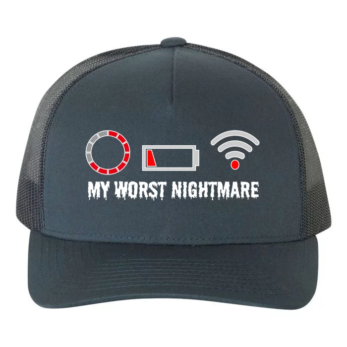 Funny My Worst Nightmare Gaming S S S Gift Yupoong Adult 5-Panel Trucker Hat