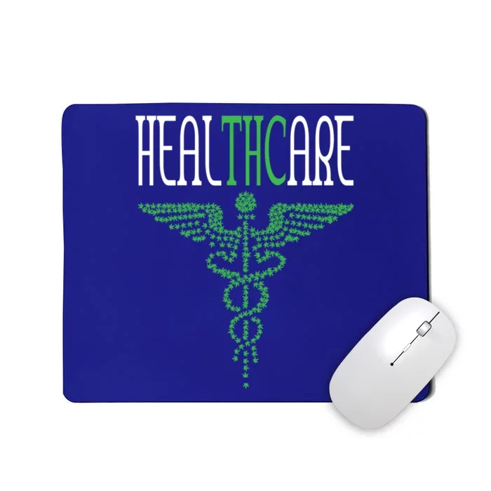 Funny Marijuana Weed Pot Cannabis Hemp Healthcare Thc Gift Mousepad