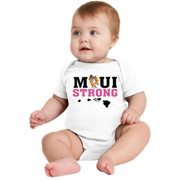 Funny Maui Wildfire Relief All Profits Will Be Baby Bodysuit