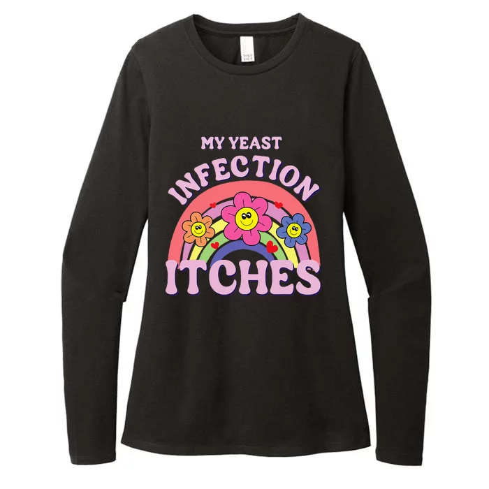 Funny My Yeast Infection Itches Womens CVC Long Sleeve Shirt