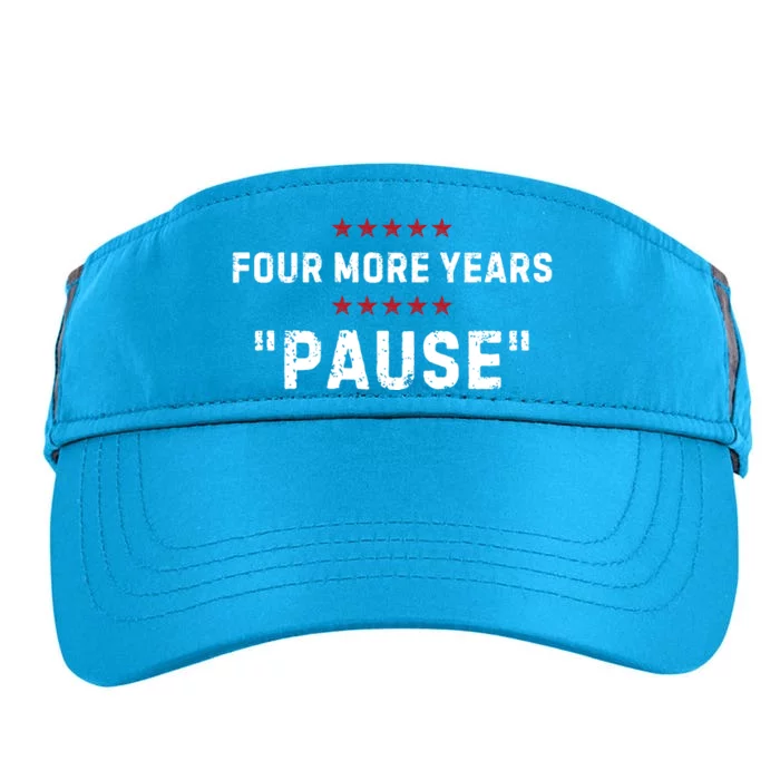 Four More Years Pause Joe Biden Funny Adult Drive Performance Visor