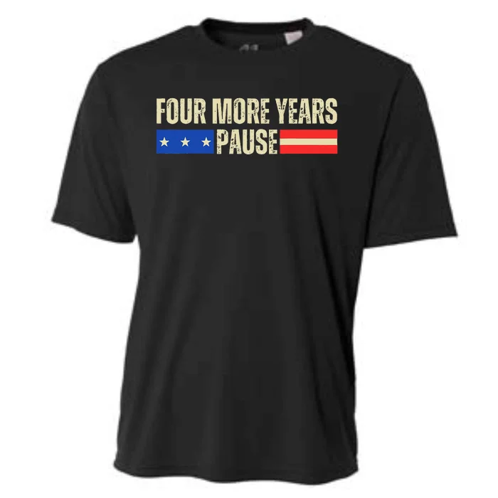 Four More Years Pause Cooling Performance Crew T-Shirt