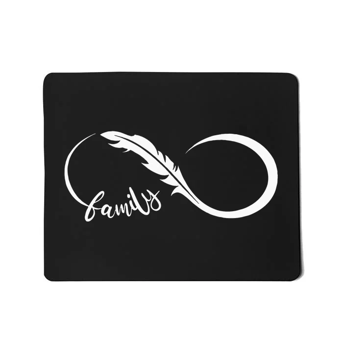 Family Native American Indigenous People Dreamcatcher Mousepad