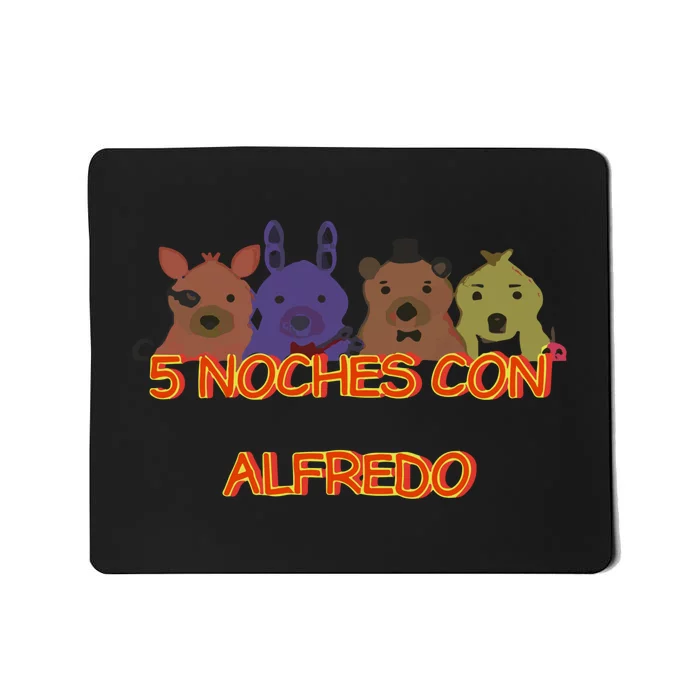 Five Nights At Freddy’S 5 Noches Con Alfredo Mousepad